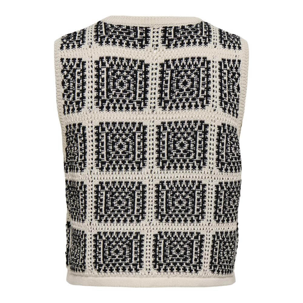 Only Loa Crochet Vest